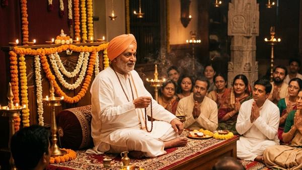 Live Satsang from Ashram